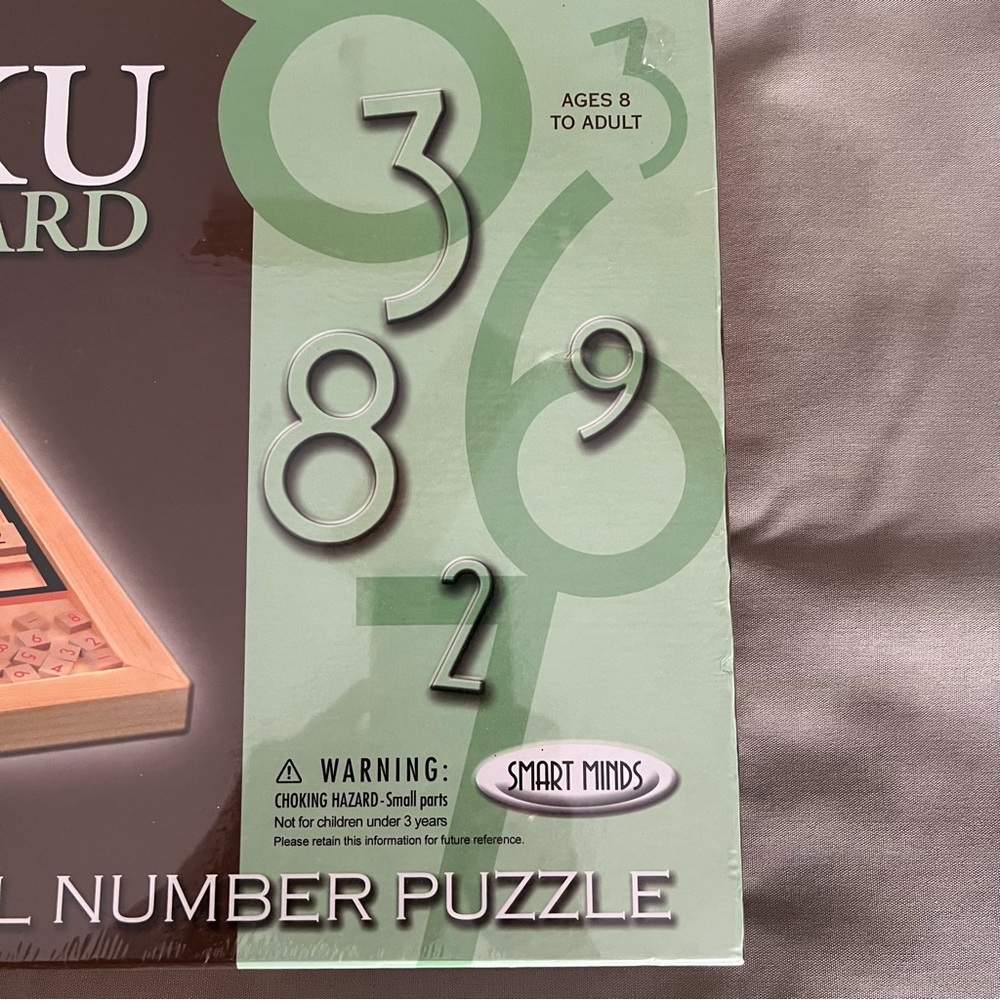 The Original Sudoku Wooden Board Game - Picture 4 of 5
